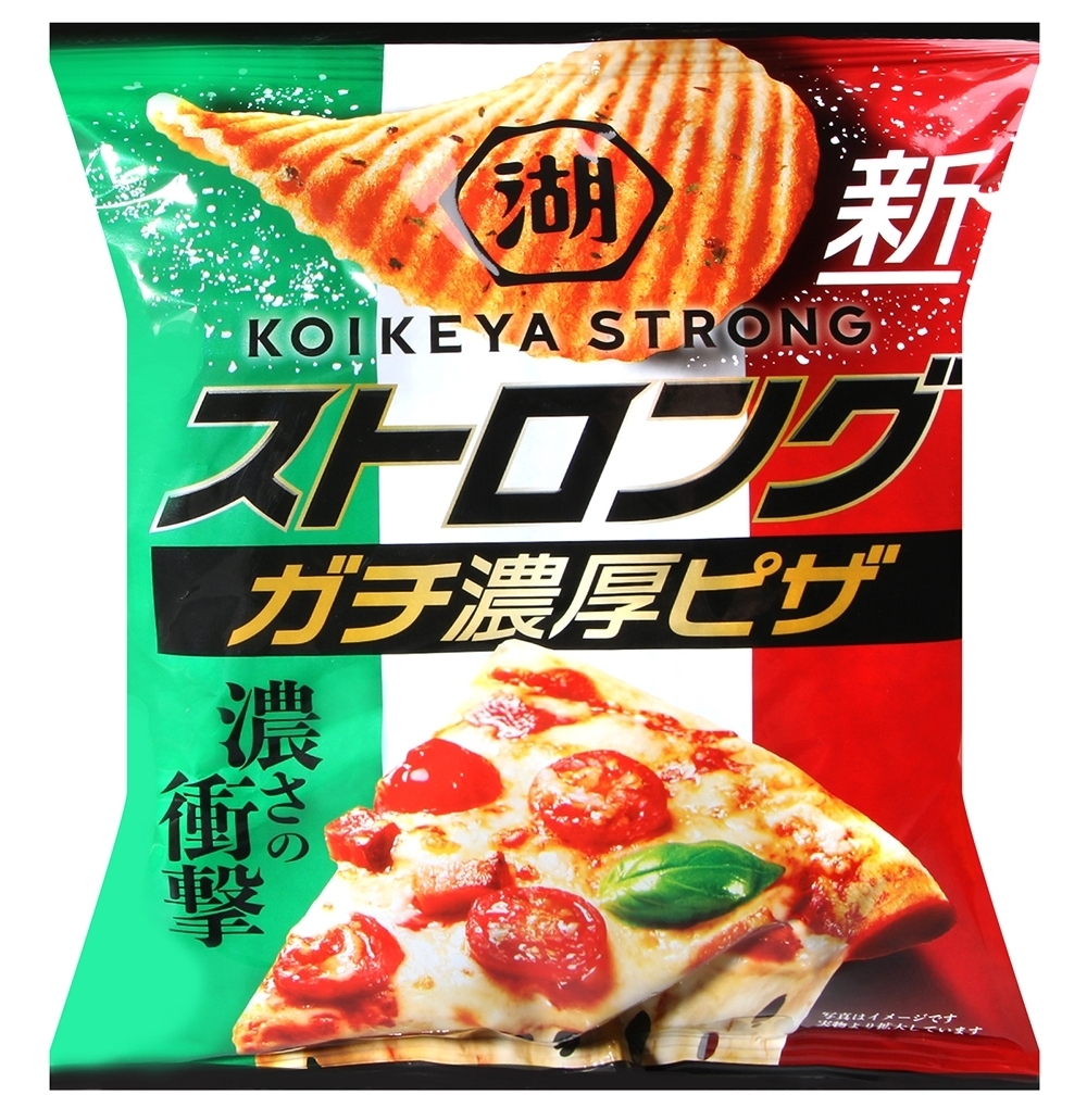 【澳門發貨】（一箱12包）湖池屋濃厚PIZZA味薯片52g披薩比薩風味薯片土豆片悠閒食品零嘴零食