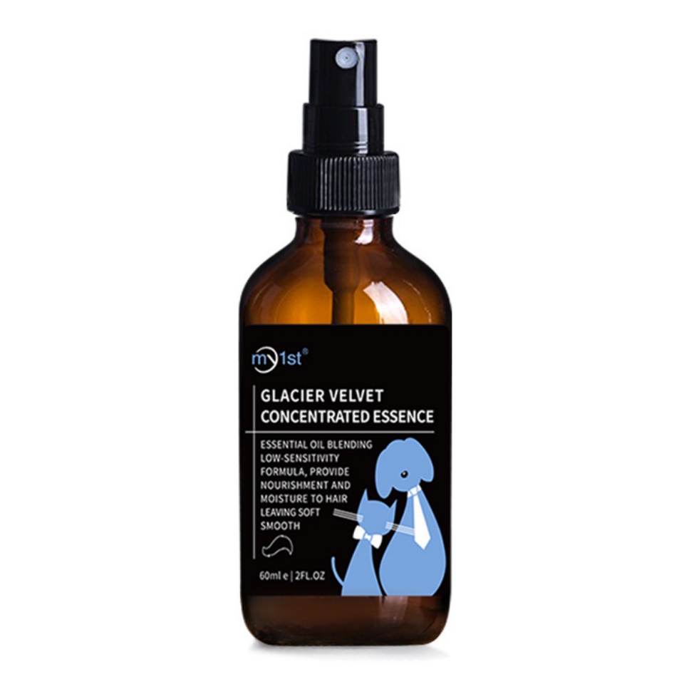 （3支起購）my1st寵物冰川絨護毛精油噴霧60ml全新魔法噴霧寵物抗靜電防打結亮毛祛味免洗護毛素