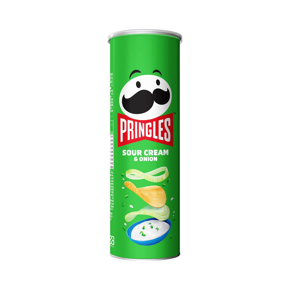 【澳門發貨】（一箱16筒）PRINGLES品客薯片110g原味/洋蔥味/芝士味/燒烤味/薄餅味/香辣味洋芋片鹹香酥脆洋蔥酸忌廉味起司味BBQ味披薩味