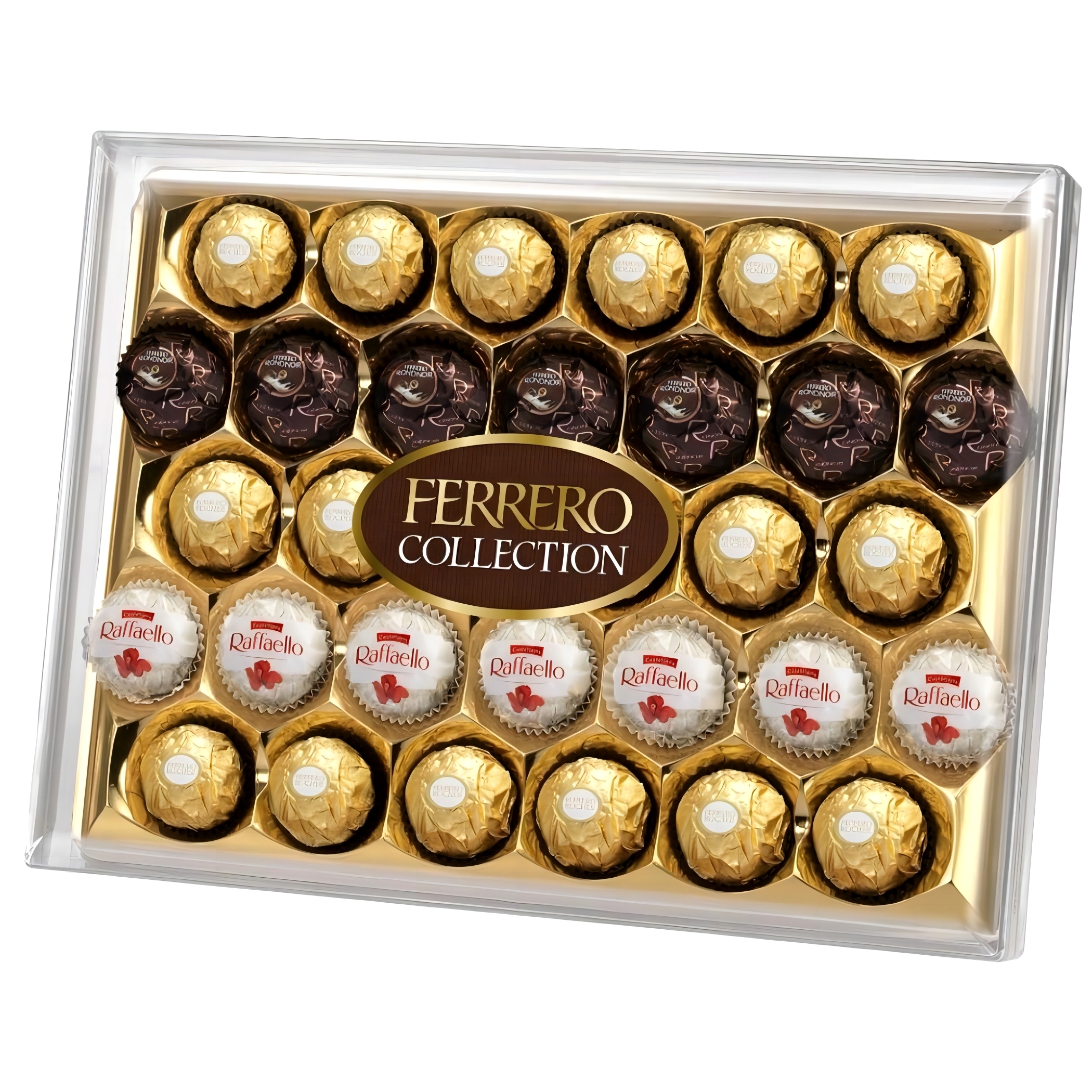 【澳門發貨】Ferrero Rocher費列羅臻品巧克力及甜點禮盒32粒裝義大利意大利堅果夾心巧克力鬆脆威化鬆脆可口金莎雪莎朗莎朱古力