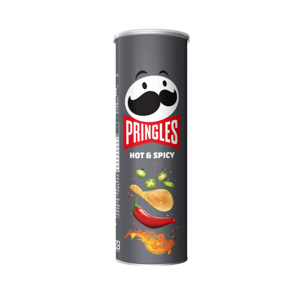 【澳門發貨】（一箱16筒）PRINGLES品客薯片110g原味/洋蔥味/芝士味/燒烤味/薄餅味/香辣味洋芋片鹹香酥脆洋蔥酸忌廉味起司味BBQ味披薩味