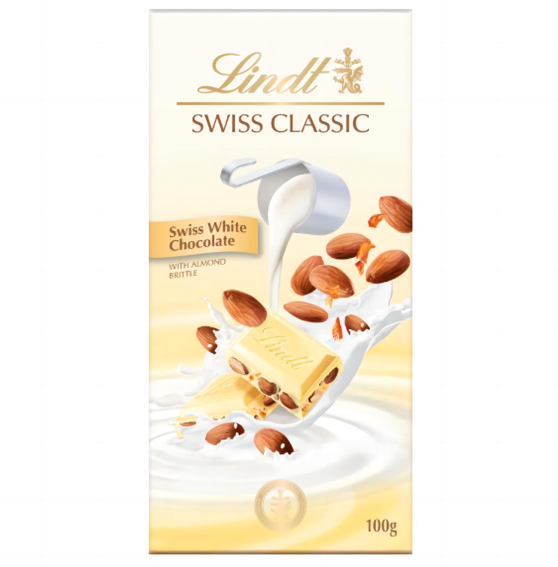 【澳門發貨】SWISS CLASSIC 瑞士蓮瑞士經典杏仁鳥結白朱古力100g瑞士牛奶白巧克力