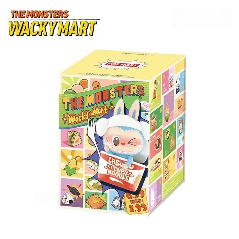 【澳門發貨】（1套12隻）POP MART THE MONSTERS - Labubu WACKY MART 怪味便利店系列盲盒 有機會附有隱藏版