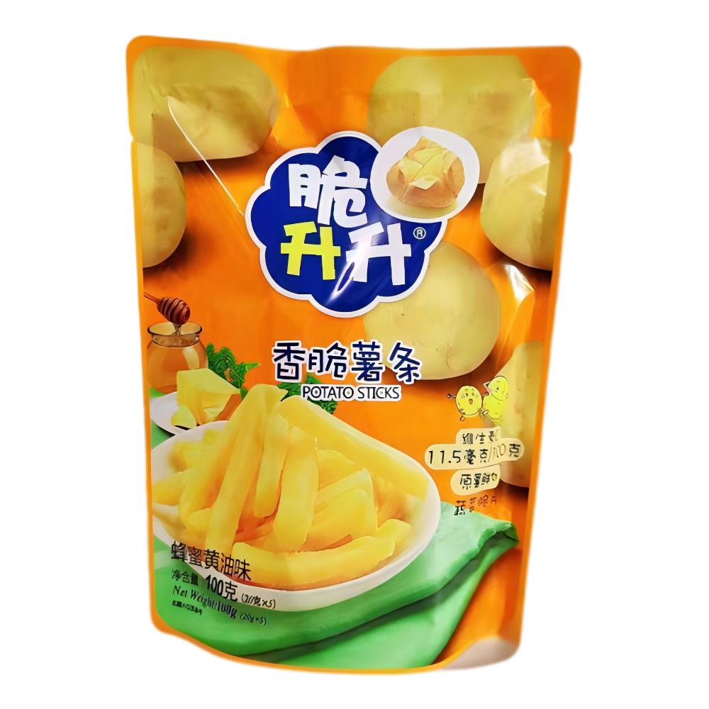 【澳門發貨】脆升升香脆薯條100g原味/番茄味/蜂蜜黃油味/炭烤和牛味
