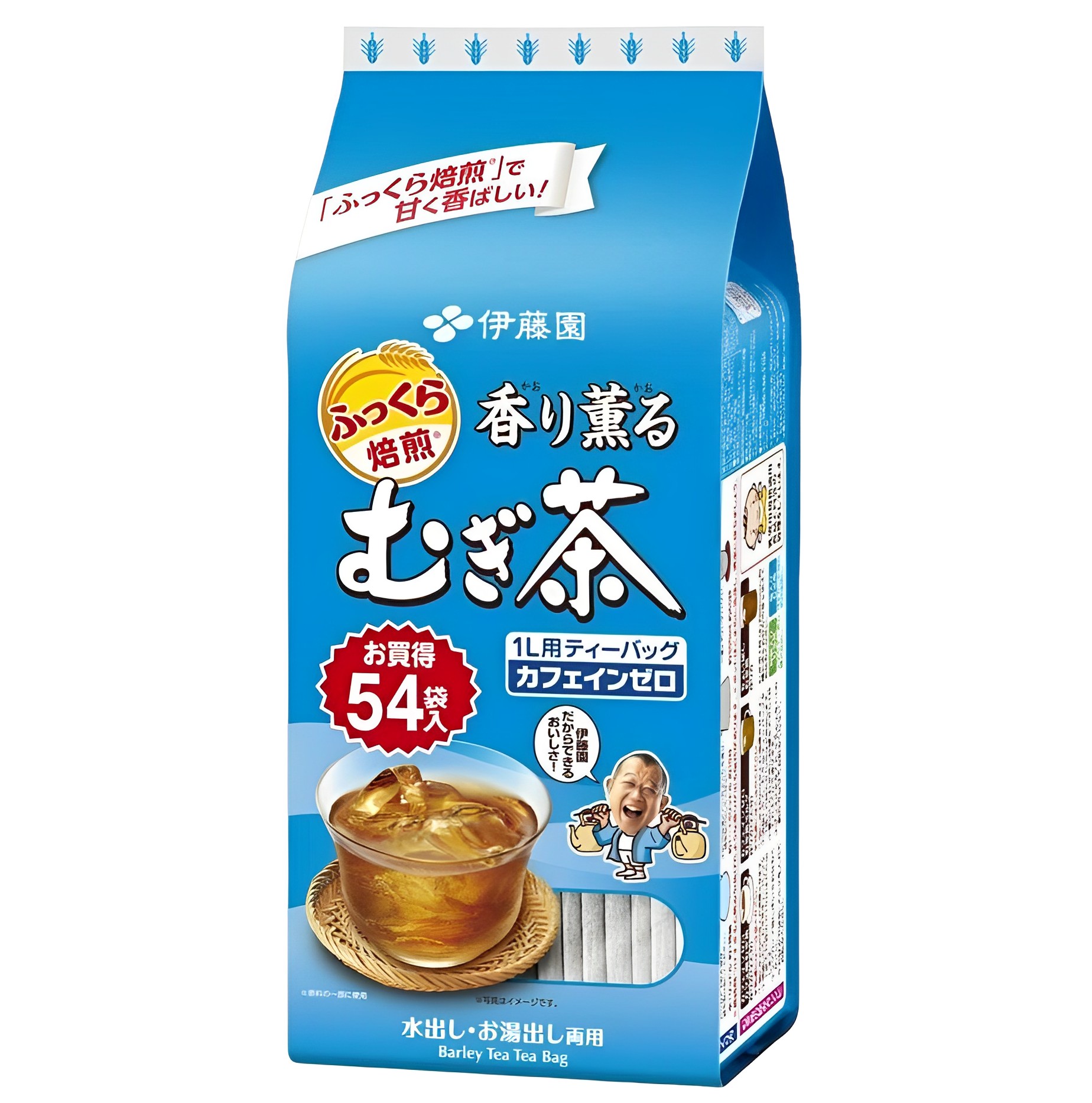 【澳門發貨】（原箱10包）ITO EN 伊藤園麥茶茶包54袋裝日本國內銷售No.1烘焙型無糖大麥茶