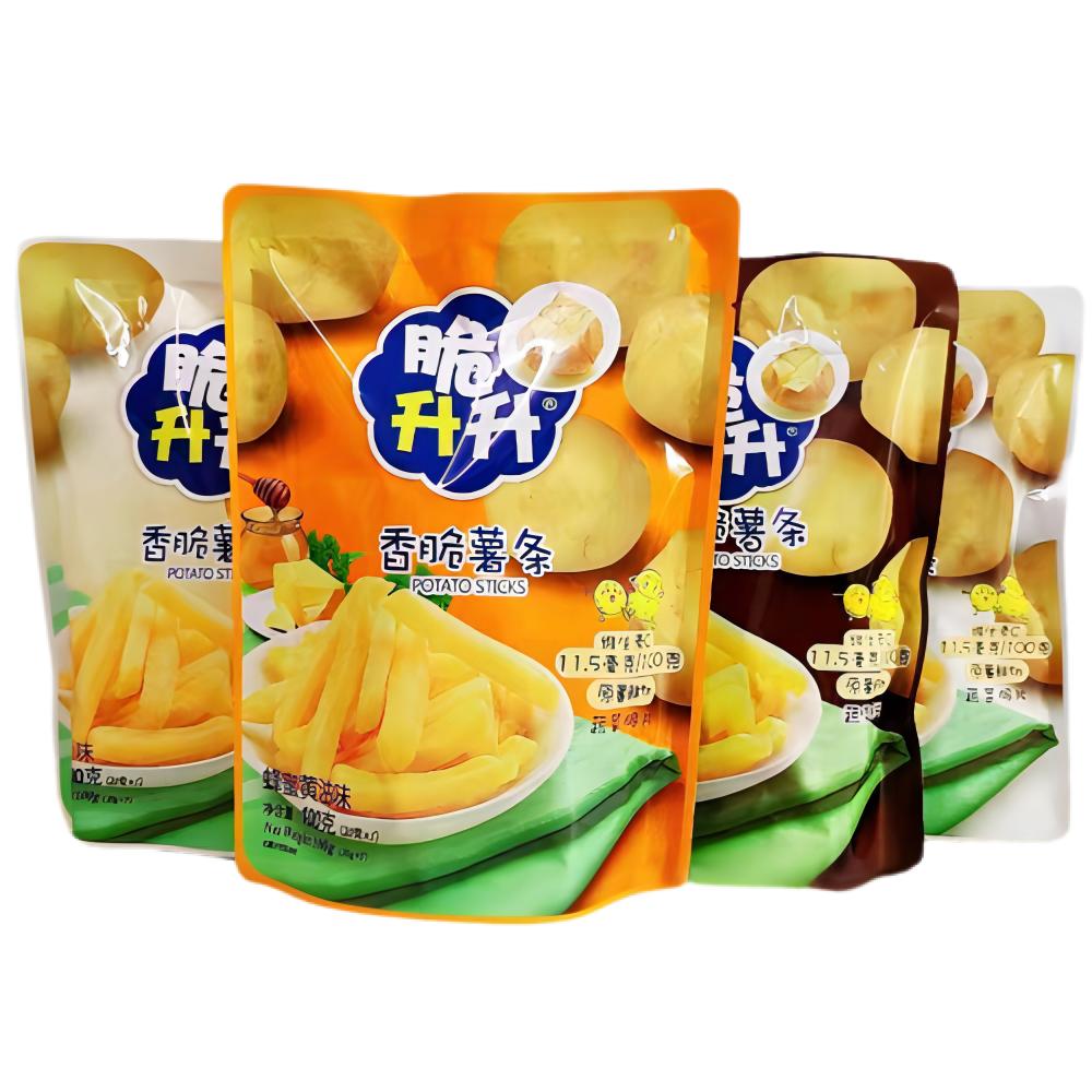【澳門發貨】脆升升香脆薯條100g原味/番茄味/蜂蜜黃油味/炭烤和牛味