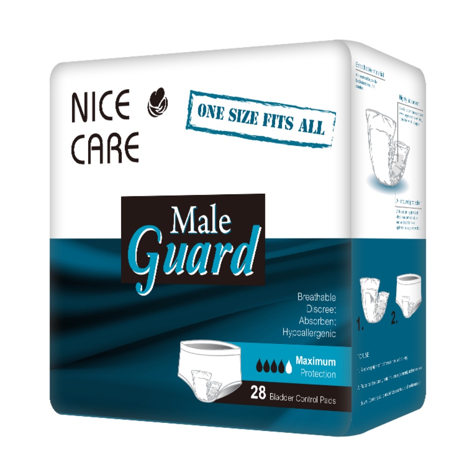【澳門發貨】（原箱8包）Nice Care 安心寶 男用輕度失禁加護墊 28片