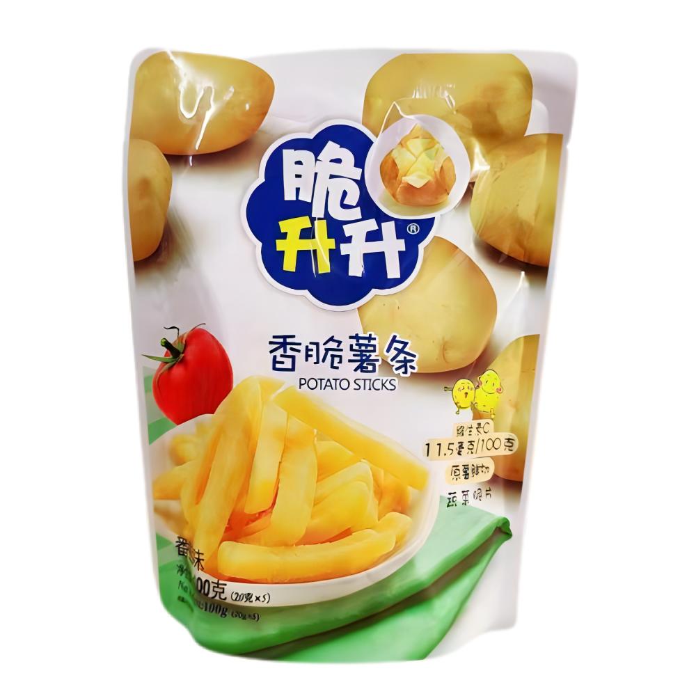 【澳門發貨】脆升升香脆薯條100g原味/番茄味/蜂蜜黃油味/炭烤和牛味