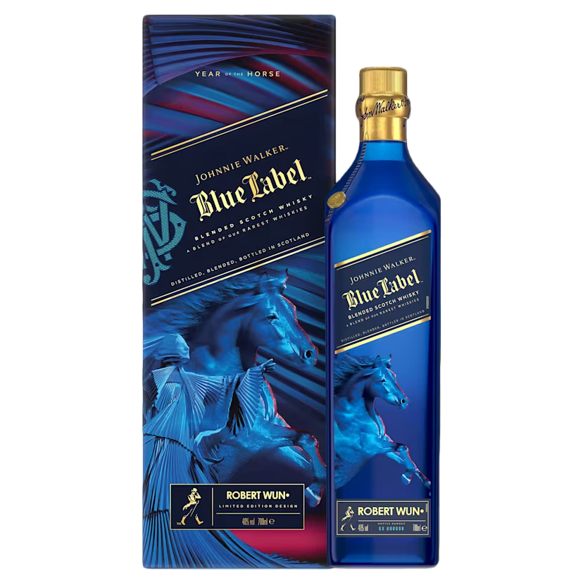 Johnnie Walker 尊尼獲加 藍牌極品威士忌 馬年限量版 750ml 約翰走路調和威士忌
